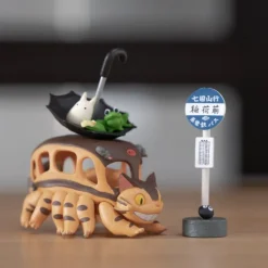 Maison Ghibli Jouets|Boîte de Figurines Chatbus - Mon Voisin Totoro