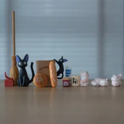Maison Ghibli Jouets|Boîte de Figurines Jiji - Kiki la petite sorcière