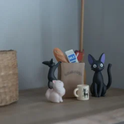 Maison Ghibli Jouets|Boîte de Figurines Jiji - Kiki la petite sorcière