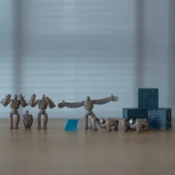 Maison Ghibli Jouets|Boîte de Figurines Robots - Le Château dans le ciel