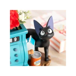 Maison Ghibli Décoration|Boîte Diorama Jiji et caisse enregistreuse - Kiki la petite sorcière