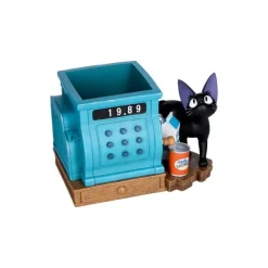 Maison Ghibli Décoration|Boîte Diorama Jiji et caisse enregistreuse - Kiki la petite sorcière