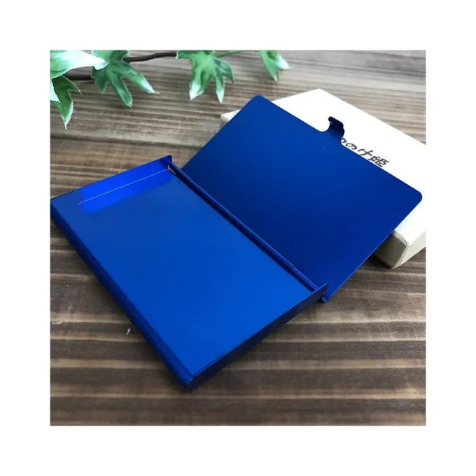 Maison Ghibli Accessoires|Boîte Metal Carte de Visite Bleue Esprit de la forêt - Princesse Mono