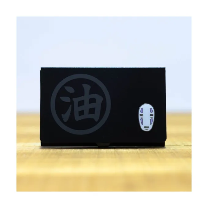 Maison Ghibli Accessoires|Boîte Metal Carte de Visite No Face - Le Voyage de Chihiro