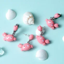 Maison Ghibli Bijoux|Boucle d’oreilles Clip Mei Crabe - Mon Voisin Totoro