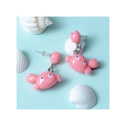 Maison Ghibli Bijoux|Boucles d’oreilles Mei crabe - Mon Voisin Totoro