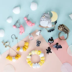 Maison Ghibli Bijoux|Boucles d’oreilles percées Générique set de 6 - Mon Voisin Totoro