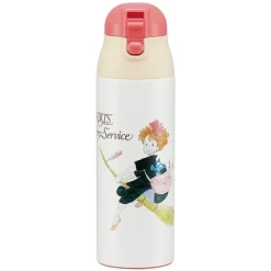 Maison Ghibli Cuisine Et Table|Bouteille Thermos Kiki Aquarelle - Kiki la petite sorcière