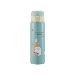 Maison Ghibli Cuisine Et Table|Bouteille Thermos 480ml Vert pâle mat - Mon Voisin Totoro