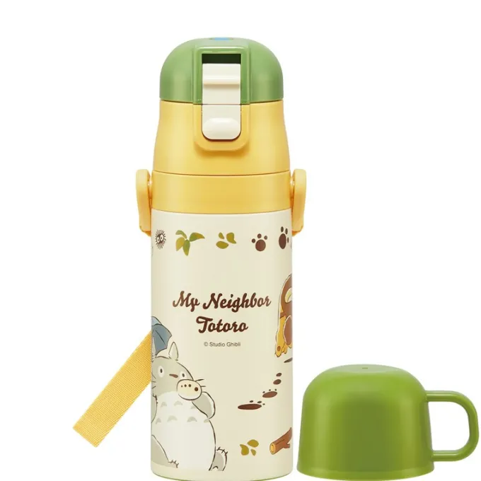 Maison Ghibli Cuisine Et Table|Bouteille Thermos ouverture double Totoro & Chatbus - Mon Voisin Toto