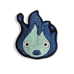 Maison Ghibli Pins|Broche Cannetille Calcifer bleu - Le Château Ambulant