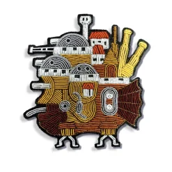 Maison Ghibli Pins|Broche Cannetille Château de Howl - Le Château Ambulant