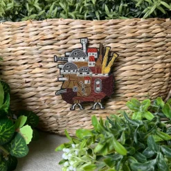 Maison Ghibli Pins|Broche Cannetille Château de Howl - Le Château Ambulant