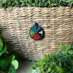 Maison Ghibli Pins|Broche Cannetille Disque magique - Le Château Ambulant