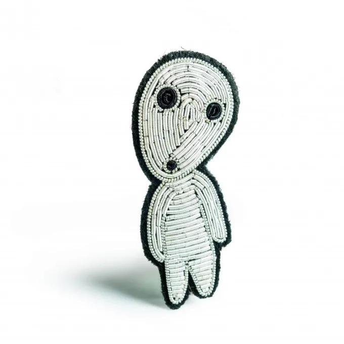 Maison Ghibli Pins|Broche cannetille Kodama debout - Princesse Mononoké