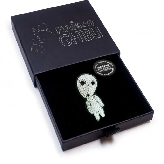 Maison Ghibli Pins|Broche cannetille Kodama debout - Princesse Mononoké