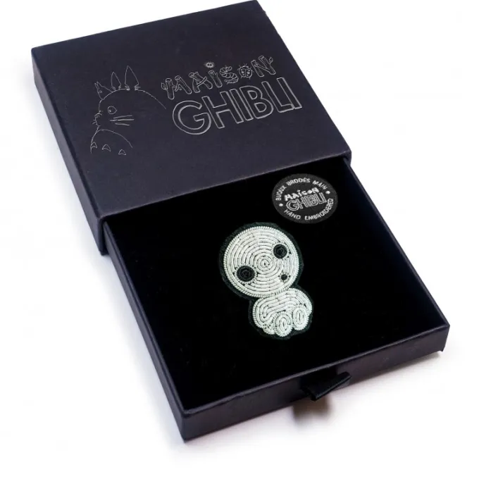 Maison Ghibli Pins|Broche cannetille Kodama assis - Princesse Mononoké