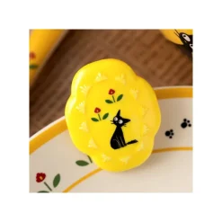 Maison Ghibli Pins|Broche fantaisie jaune Jiji - Kiki la petite sorcière