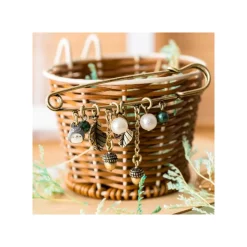 Maison Ghibli Accessoires|Bijoux|Broche épingle à nourrice Totoro & Feuilles - Mon Voisin Totoro