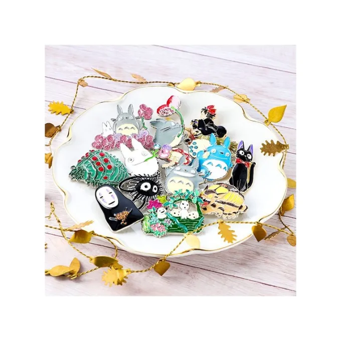 Maison Ghibli Pins|Broche Totoro Fleur - Mon Voisin Totoro