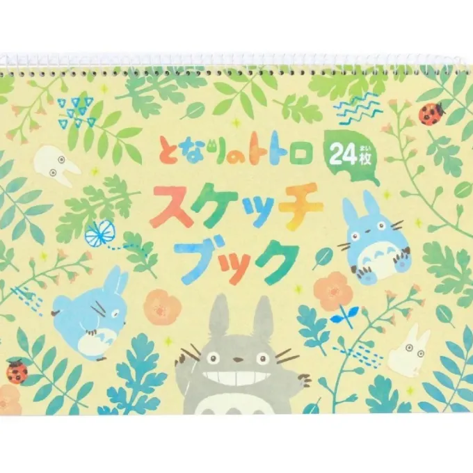 Maison Ghibli Carnets Et Cahiers|Cahier Spiral Feuilles Des Arbres – Mon Voisin Totoro