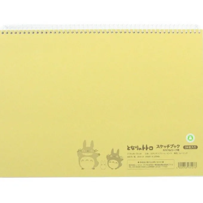 Maison Ghibli Carnets Et Cahiers|Cahier Spiral Feuilles Des Arbres – Mon Voisin Totoro