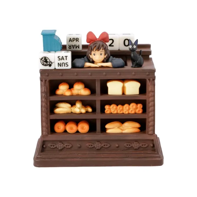 Maison Ghibli Agendas Et Calendriers|Décoration|Calendrier Perpétuel Kiki Boulangerie - Kiki la petite sorcière