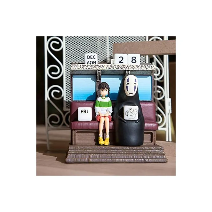 Maison Ghibli Agendas Et Calendriers|Décoration|Calendrier Perpétuel Train Unabara - Le Voyage de Chihiro