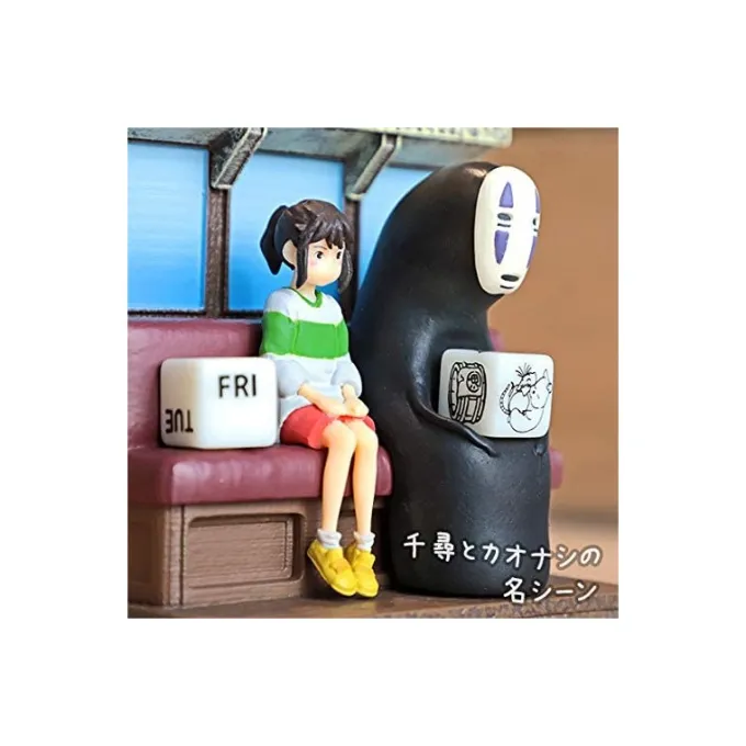 Maison Ghibli Agendas Et Calendriers|Décoration|Calendrier Perpétuel Train Unabara - Le Voyage de Chihiro