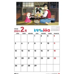 Maison Ghibli Agendas Et Calendriers|Calendrier Totoro 2024 - EN
