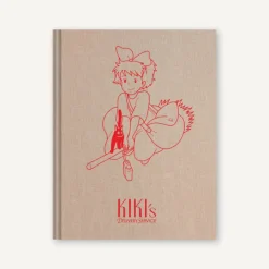 Maison Ghibli Carnets Et Cahiers|Carnet de croquis toilé Kiki - Kiki la petite sorcière