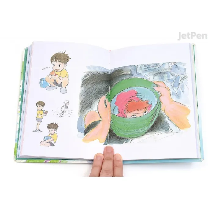 Maison Ghibli Carnets Et Cahiers|Carnet de notes Ponyo & Sosuke - Ponyo sur la falaise