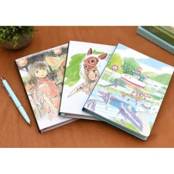 Maison Ghibli Carnets Et Cahiers|Carnet de notes Ponyo & Sosuke - Ponyo sur la falaise