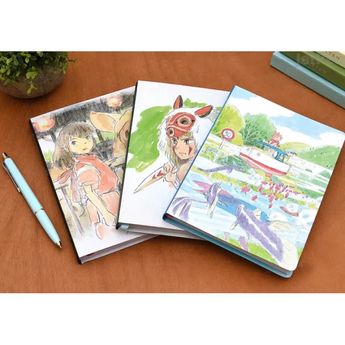 Maison Ghibli Carnets Et Cahiers|Carnet de notes Ponyo & Sosuke - Ponyo sur la falaise