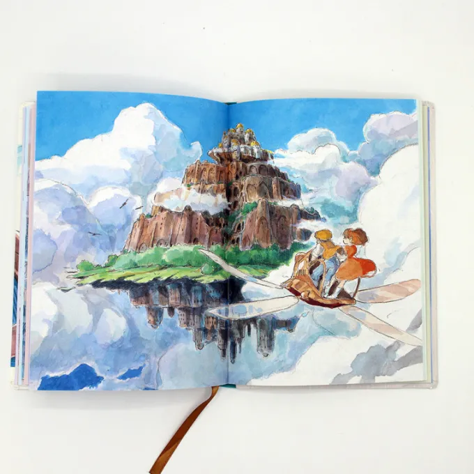 Maison Ghibli Carnets Et Cahiers|Carnet de notes Sheeta & Pazu - Le Château dans le ciel