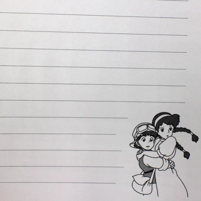 Maison Ghibli Carnets Et Cahiers|Carnet de notes Sheeta & Pazu - Le Château dans le ciel