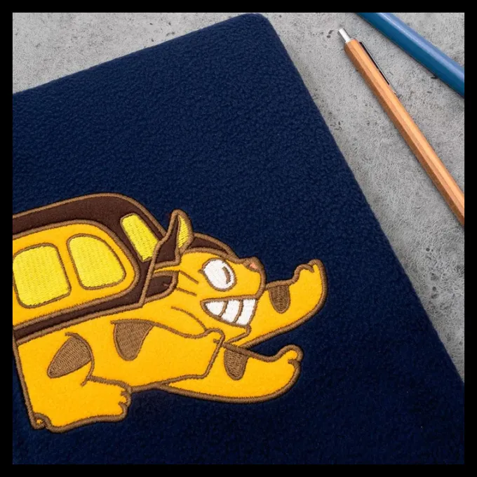 Maison Ghibli Carnets Et Cahiers|Carnet feutrine Chatbus - Mon Voisin Totoro