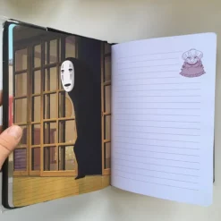 Maison Ghibli Carnets Et Cahiers|Carnet feutrine No Face - Le Voyage de Chihiro