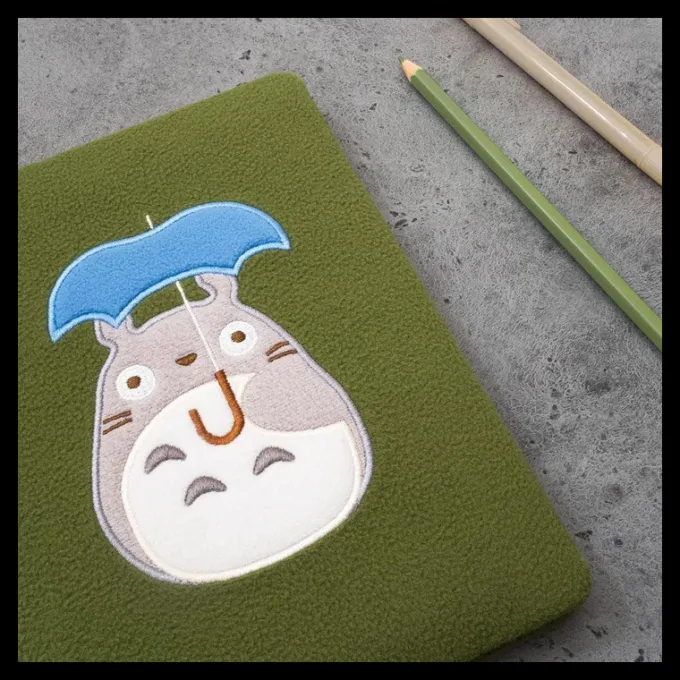 Maison Ghibli Carnets Et Cahiers|Carnet feutrine Totoro - Mon Voisin Totoro