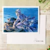 Maison Ghibli Cartes Postales Et Papier À Lettres|Carte de vœux aquarelle 24 x 15,8 cm Sur le front - Nausicaä