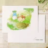 Maison Ghibli Cartes Postales Et Papier À Lettres|Carte de vœux aquarelle 24 x 15,8 cm Été - Mon Voisin Totoro