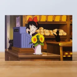 Maison Ghibli Cartes Postales Et Papier À Lettres|Carte Postale Kiki Tournesol - Kiki la petite sorcière