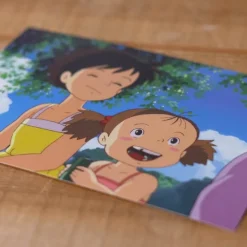 Maison Ghibli Cartes Postales Et Papier À Lettres|Carte Postale Satsuki & Mei Goûter - Mon Voisin Totoro