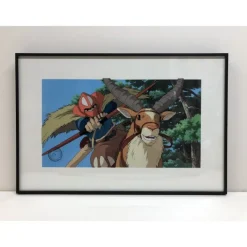 Maison Ghibli Celluloïd D'Art - Studio Ghibli|CELLULOID D'ART ASHITAKA PART AU COMBAT - STUDIO GHIBLI