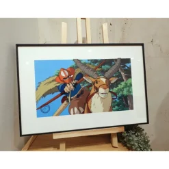Maison Ghibli Celluloïd D'Art - Studio Ghibli|CELLULOID D'ART ASHITAKA PART AU COMBAT - STUDIO GHIBLI