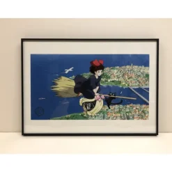 Maison Ghibli Celluloïd D'Art - Studio Ghibli|CELLULOID D'ART KIKI LIVRE UN CADEAU- STUDIO GHIBLI