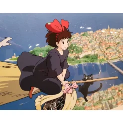Maison Ghibli Celluloïd D'Art - Studio Ghibli|CELLULOID D'ART KIKI LIVRE UN CADEAU- STUDIO GHIBLI