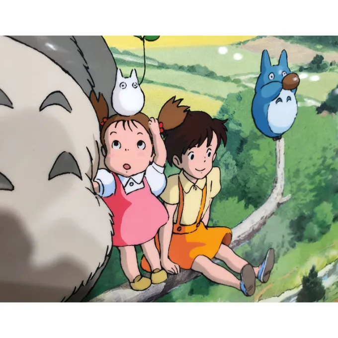 Maison Ghibli Celluloïd D'Art - Studio Ghibli|CELLULOID D'ART TOTORO UN JOUR D'ÉTÉ - STUDIO GHIBLI