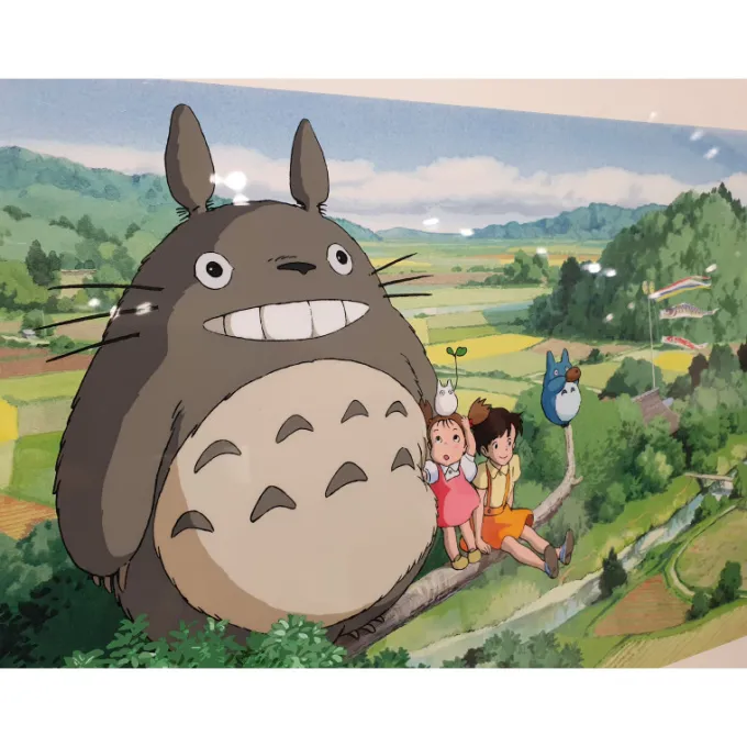 Maison Ghibli Celluloïd D'Art - Studio Ghibli|CELLULOID D'ART TOTORO UN JOUR D'ÉTÉ - STUDIO GHIBLI