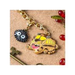 Maison Ghibli Straps|Chaînette Charms Chatbus & Noiraude - Mon Voisin Totoro